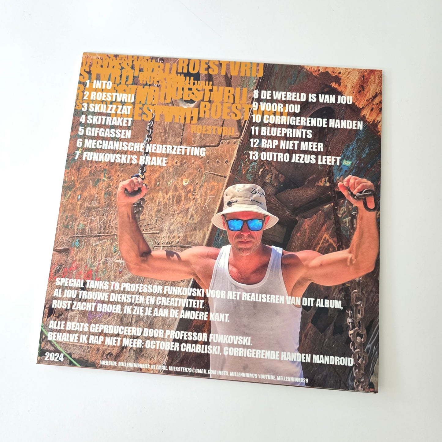 FUNKOVSKI X MILLENIUMMIEK - ROESTVRIJ VINYL -NEW!-