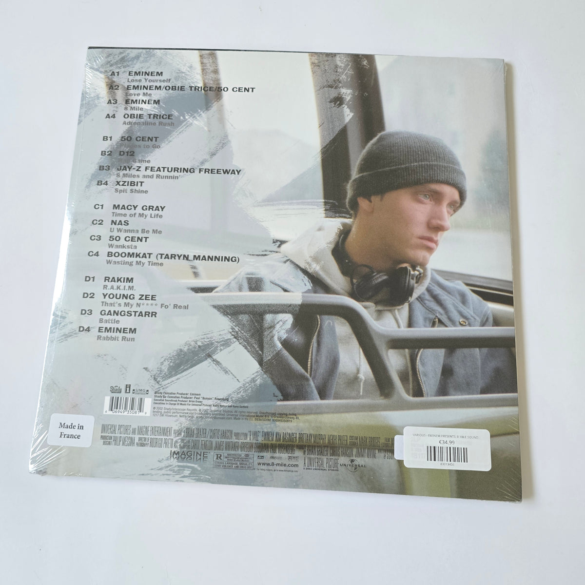 VARIOUS - EMINEM PRESENTS: 8 MILE SOUNDTRACK (SEALED) VINYL -NEW!-