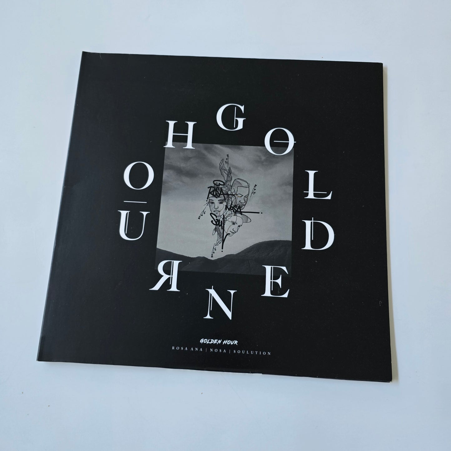 NOSA X ROSA ANA X SOULUTION - GOLDEN HOUR, LIMITED EDITION GOLD COLORED VINYL -PRE OWNED-