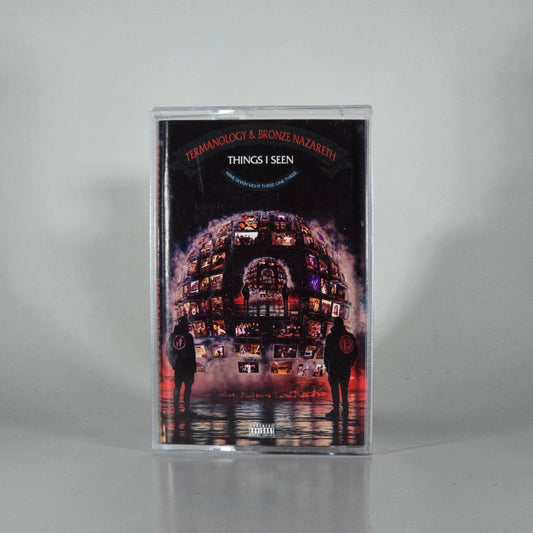 TERMANOLOGY X BRONZE NAZARETH - THINGS I SEE LIMITED EDITION CASSETTE -NEW!-