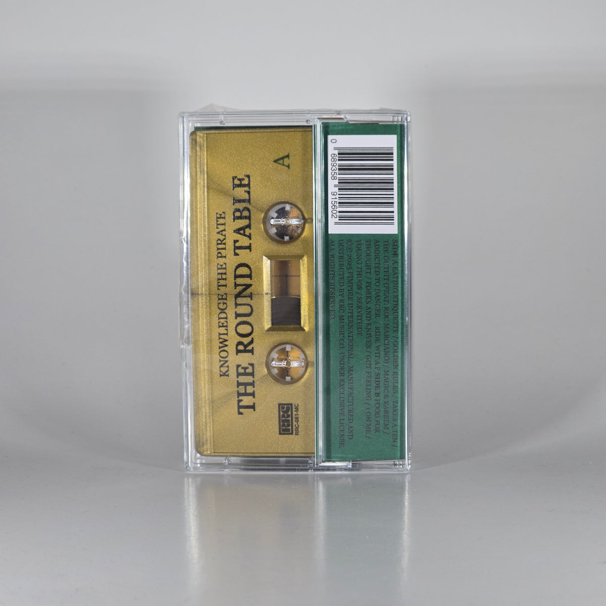 KNOWLEDGE THE PIRATE & ROC MARCIANO - THE ROUND TABLE (SEALED) CASSETTE -NEW!-