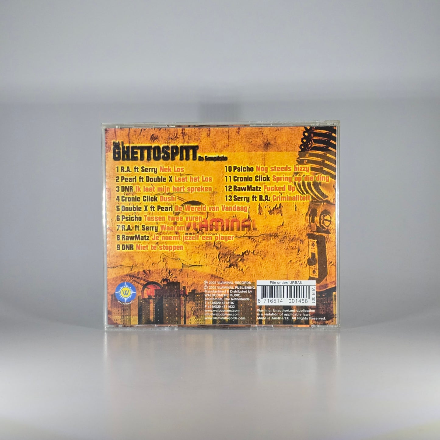 VARIOUS - GHETTOSPITT VOL. 1 CD