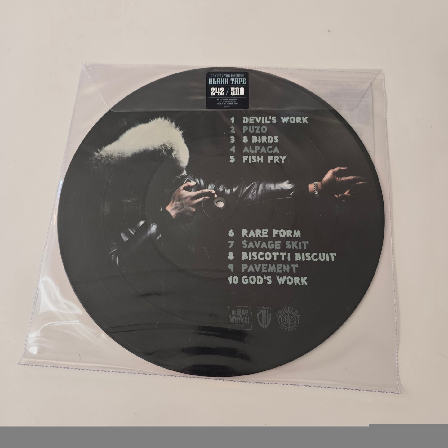 CONWAY THE MACHINE - BLAKK TAPE (PICTURE DISC) LIMITED EDITION VINYL -NEW!-