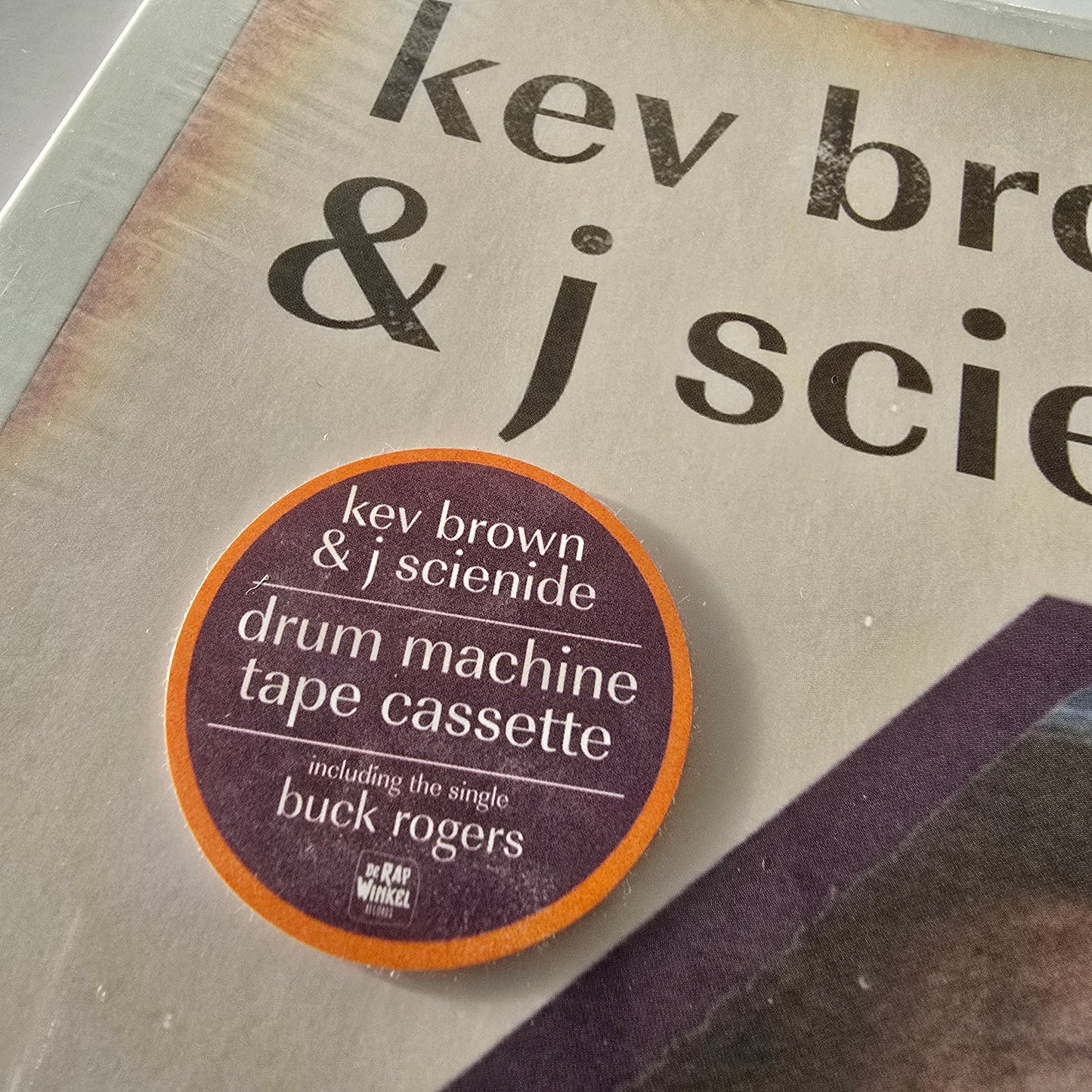 KEV BROWN & J SCIENIDE - DRUM MACHINE TAPE CASSETTE (SEALED) LIMITED EDITION VINYL -NEW!-