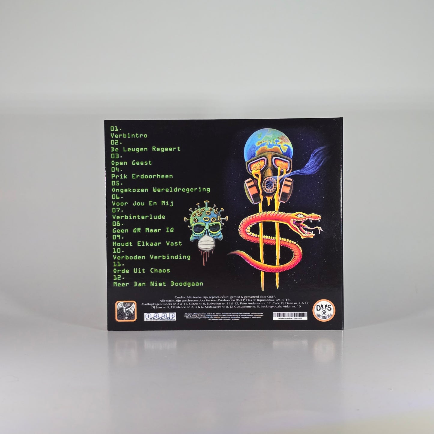 VERKEERD VERBONDEN (MC STEF, DEF P, DAS DE RIJMMANIAK) - VERBODEN VERBINDING CD -NIEUW!-