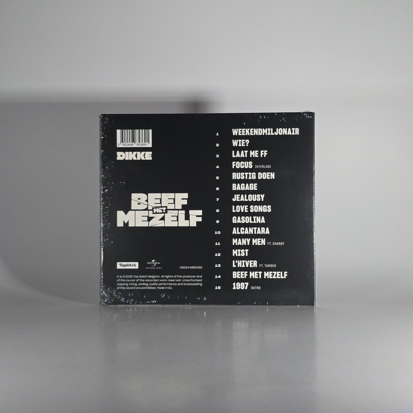 DIKKE - BEEF MET MEZELF CD (SEALED) -NEW!-