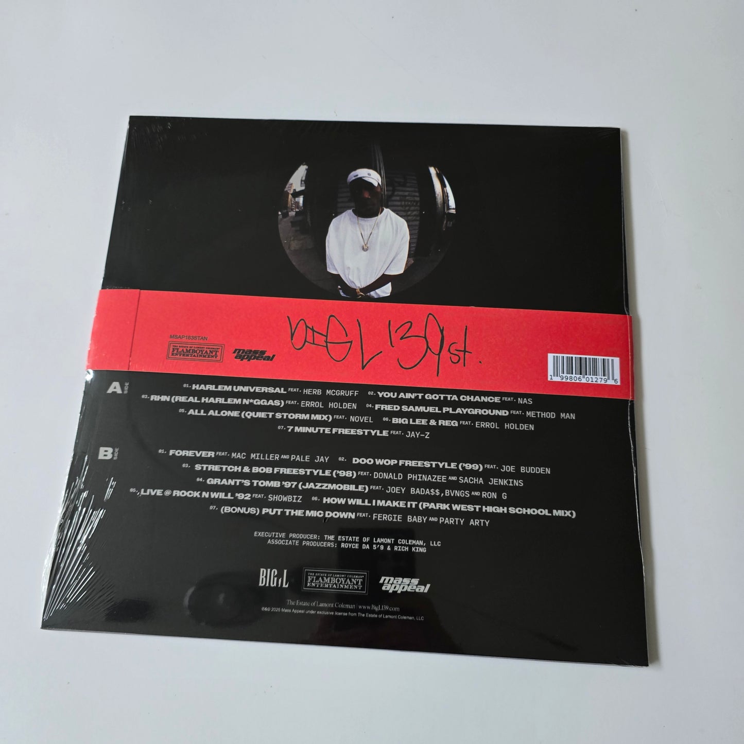 BIG L - HARLEM'S FINEST: RETURN OF THE KING (SEALED) VINYL -NEW!-