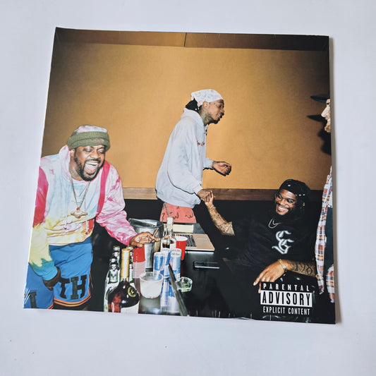 WIZ KHALIFA X BIG K.R.I.T X SMOKE DZA X GIRL TALK - FULL COURT PRESS (SEALED) VINYL -NEW!-
