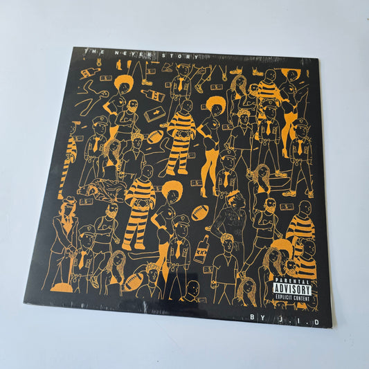 J.I.D. - THE NEVER STORY (SEALED) VINYL -NEW!-