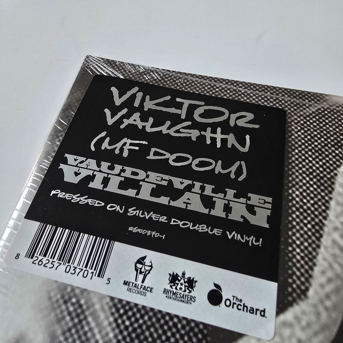 VIKTOR VAUGHN (MF DOOM) - VAUDEVILLE VILLAIN (SEALED) SILVER COLORED VINYL -NEW!-