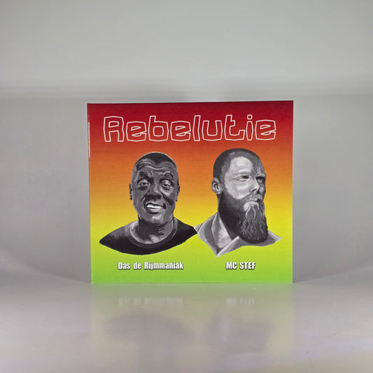 MC STEF & DAS DE RIJMMANIAK - REBELUTIE CD -NIEUW!-