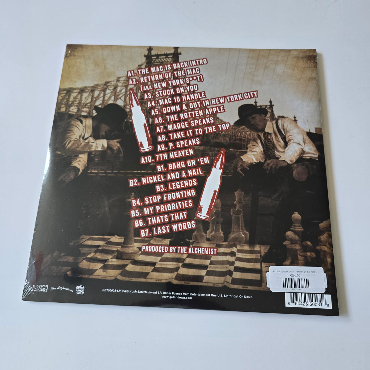 PRODIGY (MOBB DEEP) - RETURN OF THE MAC (SEALED) VINYL -NEW!-