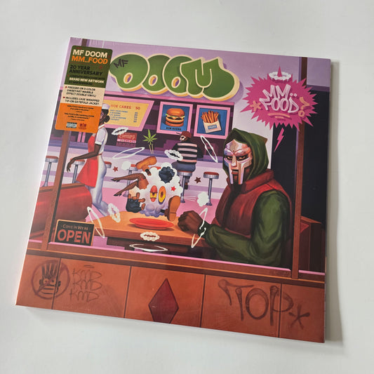 MF DOOM - MM...FOOD, 20TH ANNIVERSARY EDITION (SEALED) COLORED VINYL 2XLP -NEW!-