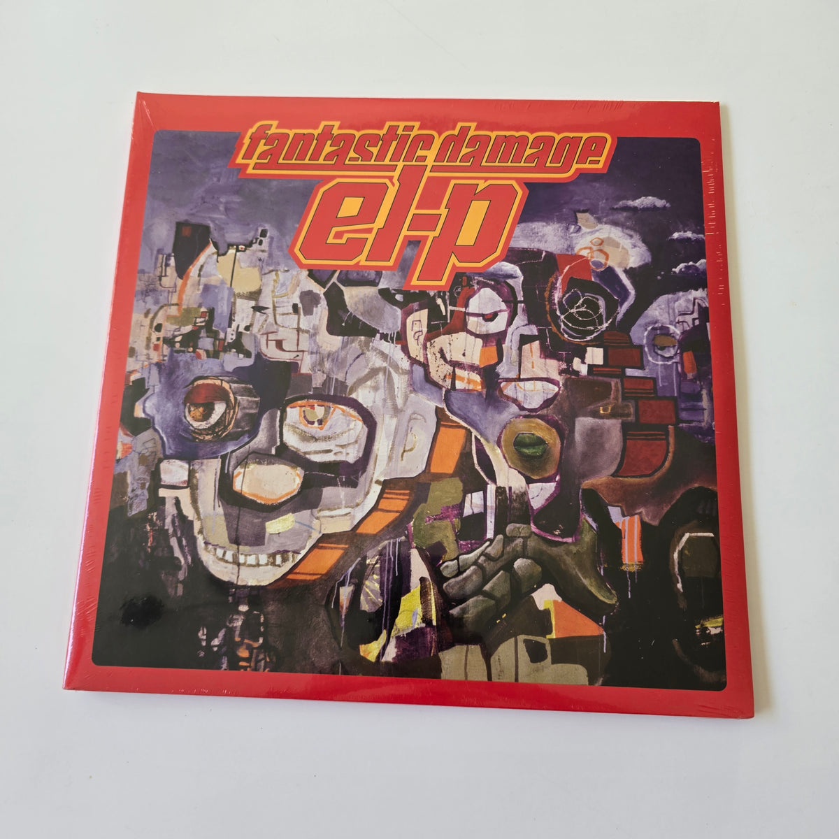 EL-P - FANTASTIC DAMAGE (SEALED) 2XLP VINYL -NEW!-