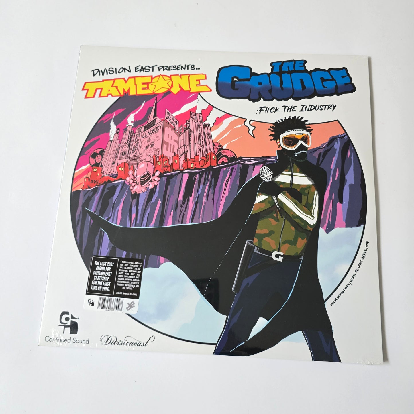 TAME ONE (ARTIFACTS) - THE GRUDGE: FUCK THE INDUSTRY (SEALED) VINYL -NEW!-