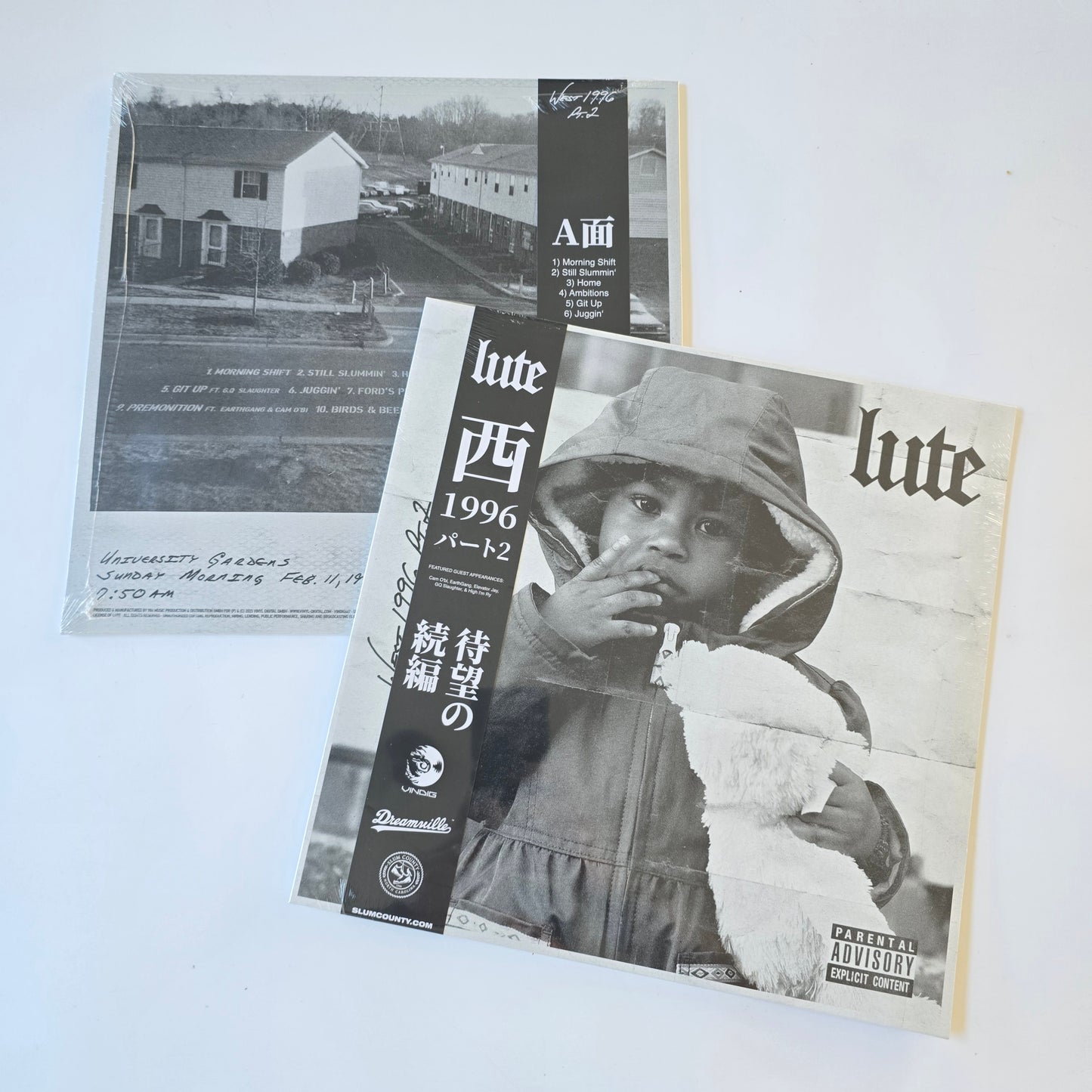 LUTE - WEST 1996 PT.2 (SEALED) MARBLED VINYL WITH OBI STRIP -NEW!-