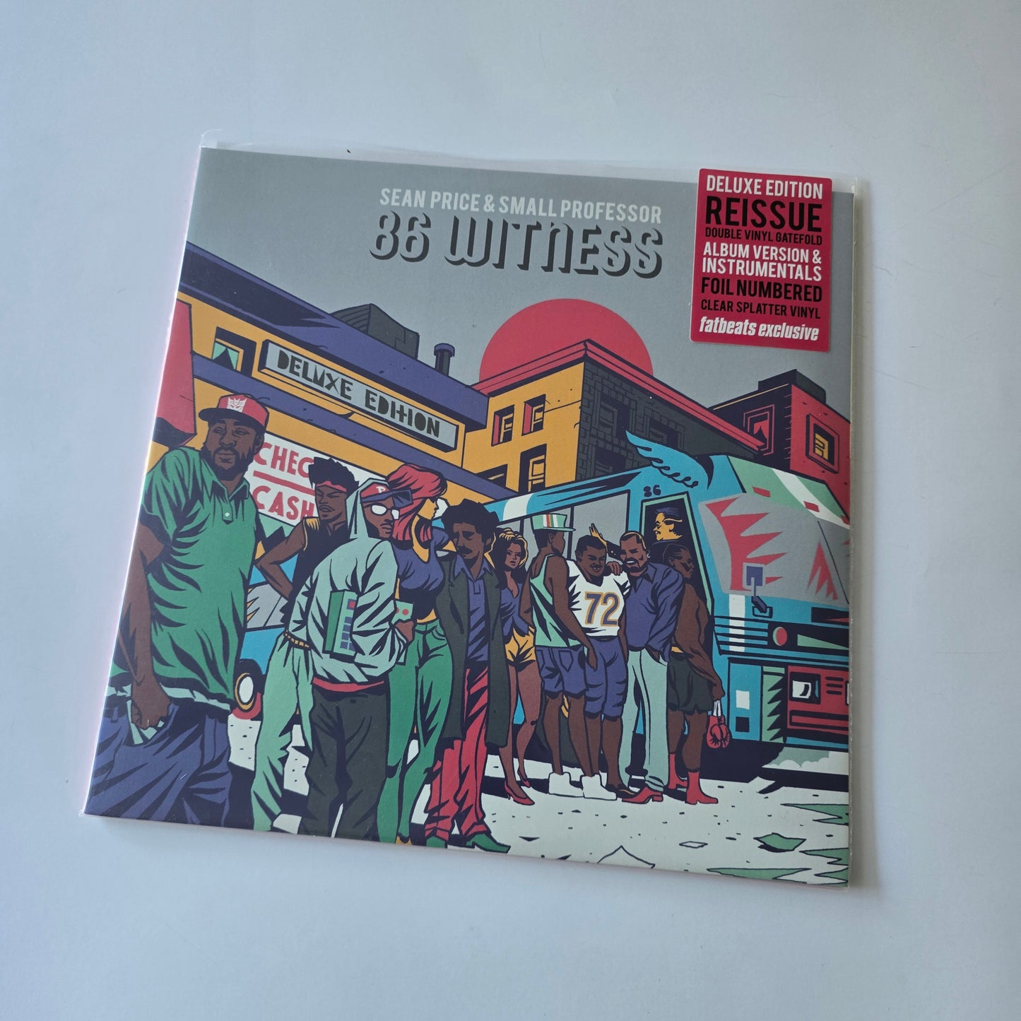 SEAN PRICE X SMALL PROFESSOR - 86 WITNESS (DELUXE EDITION) LIMITED EDITION SPLATTER VINYL -LIKE NEW!-