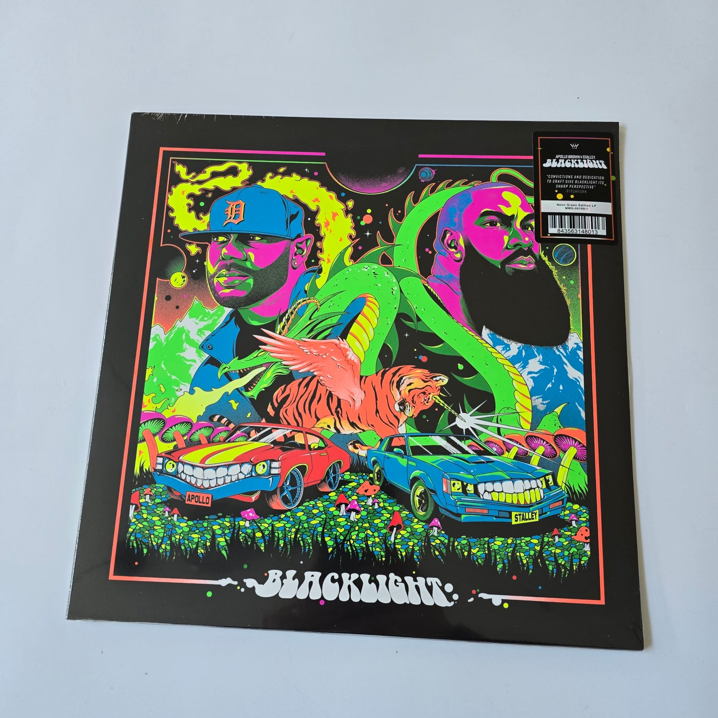 APOLLO BROWN & STALLEY - BLACKLIGHT (SEALED) COLORED VINYL -NEW!-