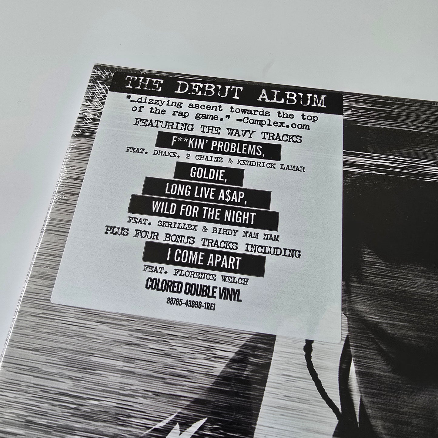 A$AP ROCKY - LONG.LIVE.A$AP (SEALED) ORANGE COLORED VINYL 2XLP -NEW!-