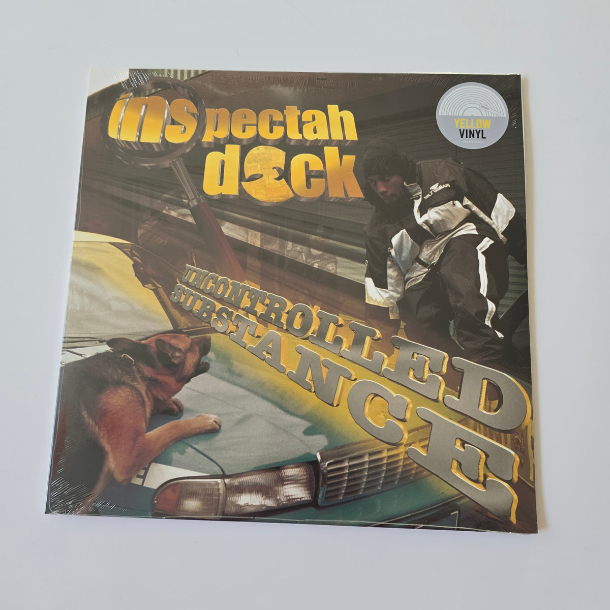 INSPECTAH DECK - UNCRONTROLLED SUBSTANCE (SEALED) YELLOW COLORED VINYL -NEW!-