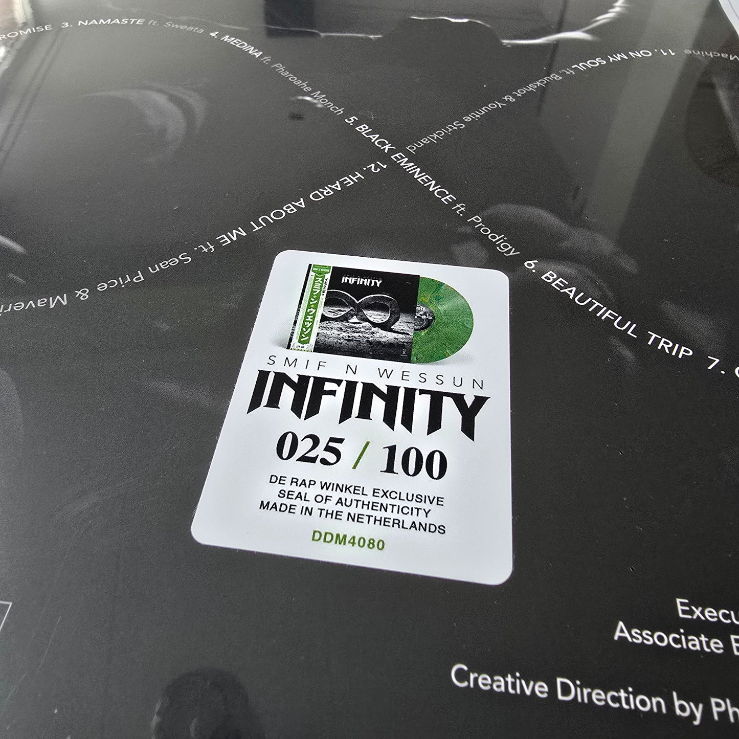 SMIF N WESSUN - INFINITY, LIMITED EDITION (SEALED) JADE COLORED OBI VINYL 2XLP -NEW!-