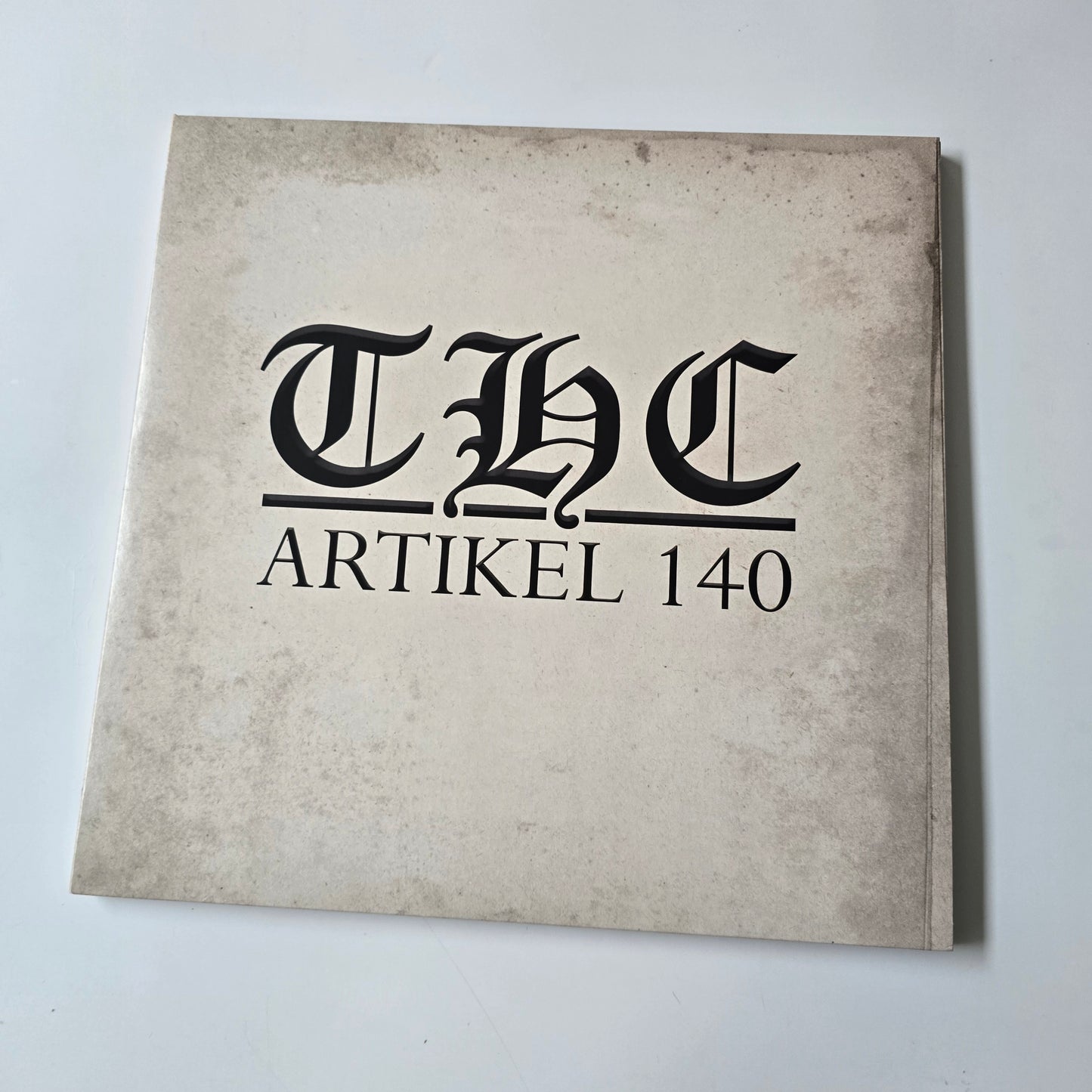 THC - ARTIKEL 140 VINYL 3XLP WHITE COLORED -LIKE NEW!-