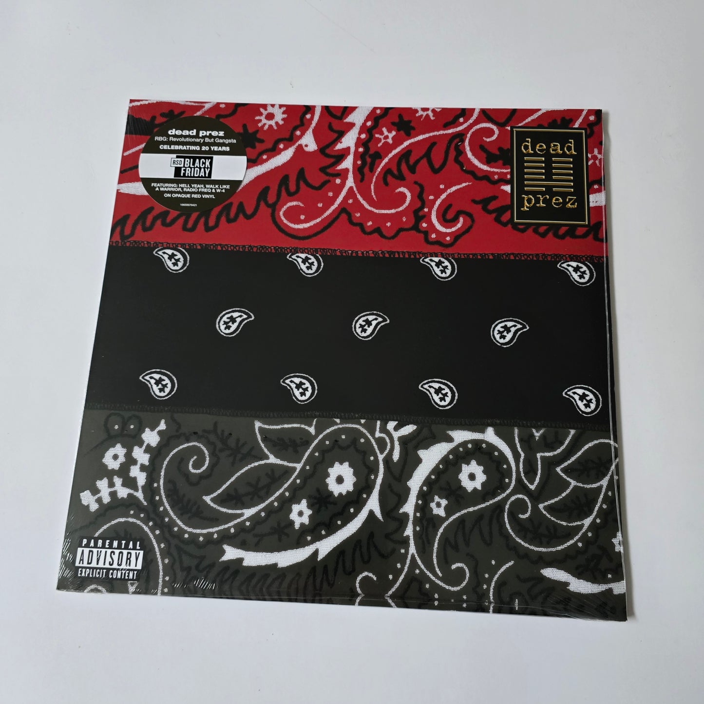 DEAD PREZ - RBG: REVOLUTIONARY BUT GANGSTA (SEALED) RSD '24 VINYL -NEW!-
