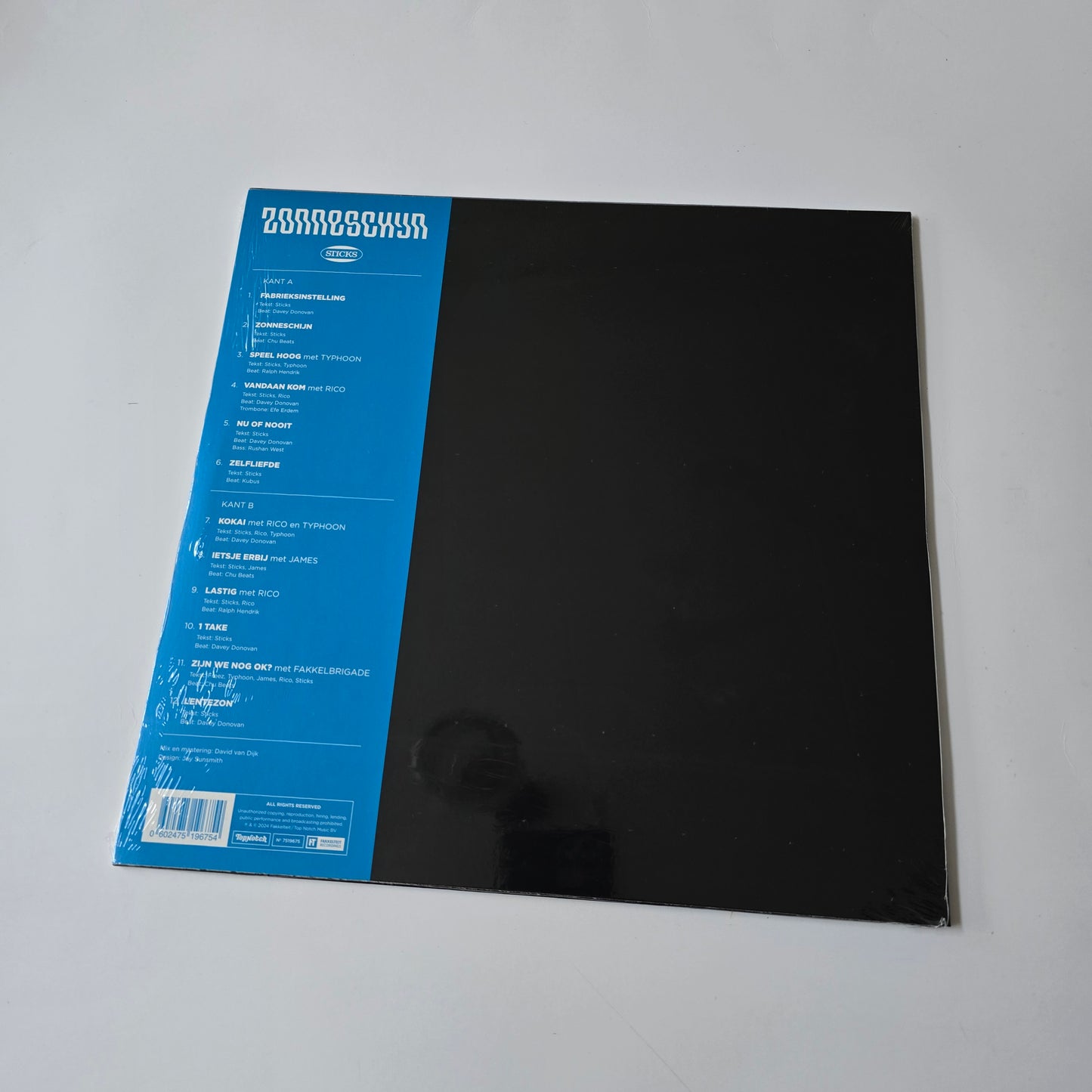 STICKS - ZONNESCHIJN (SEALED) VINYL, ALTERNATIVE COVER -NEW!-