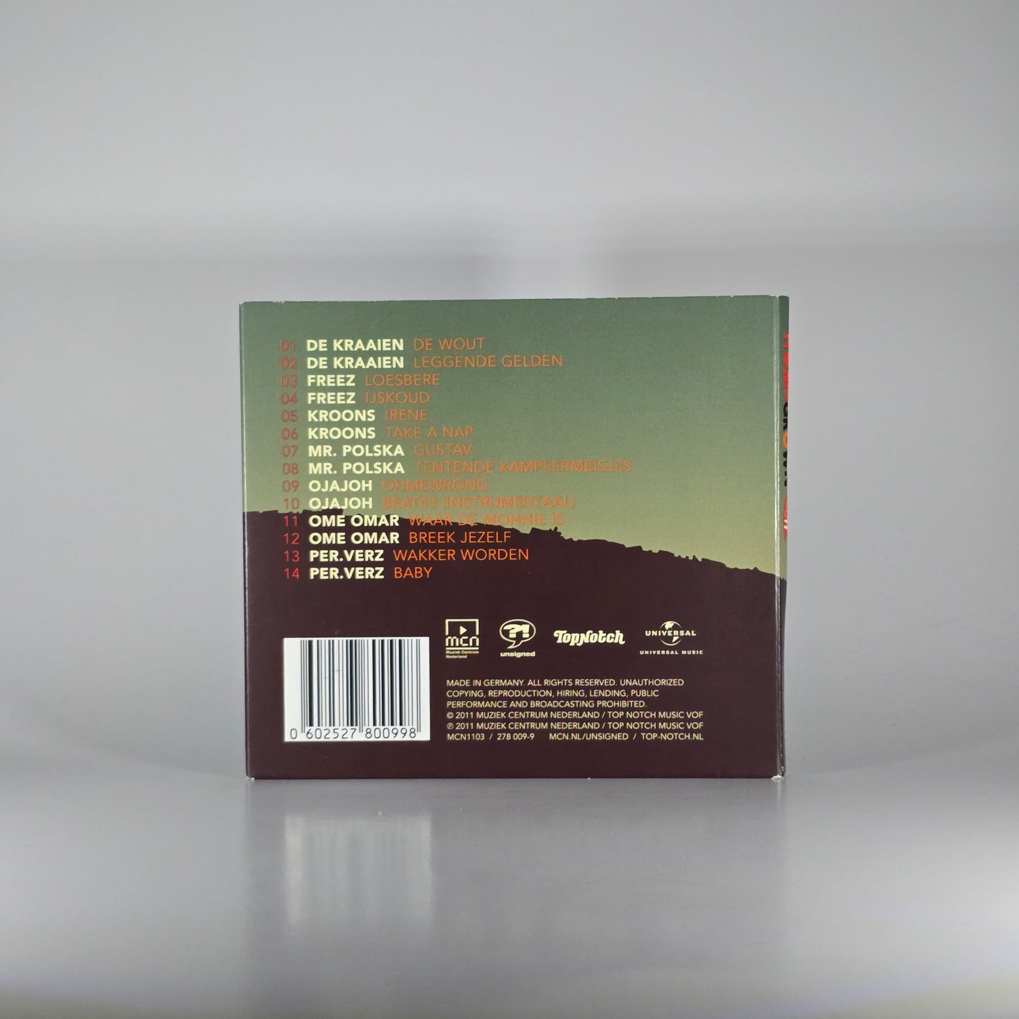 VARIOUS - HOMEGROWN 2011 CD