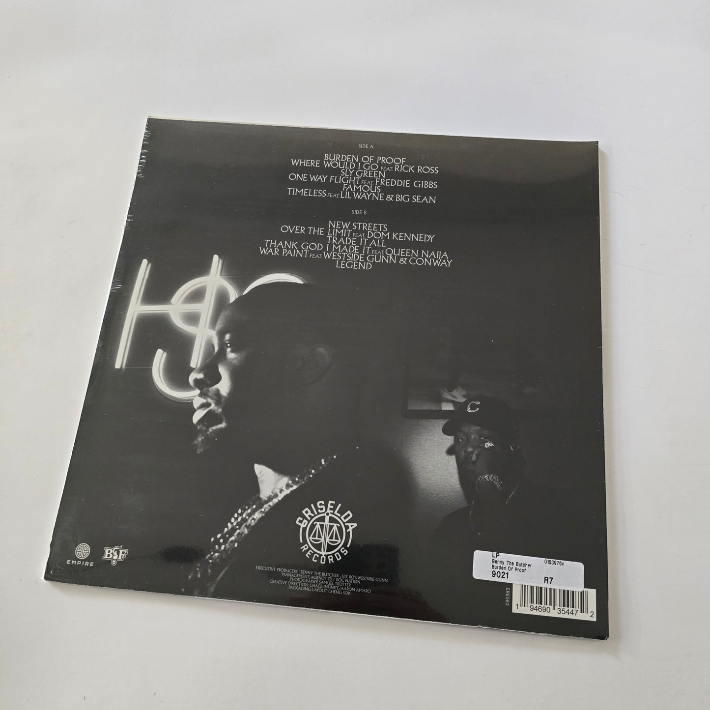 BENNY THE BUTCHER - BURDEN OF PROOF (SEALED) VINYL -NEW!-
