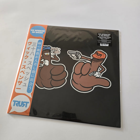 VIC SPENCER X 38 SPESH - GREENTHUMBS MEETS TRIGGER FINGERS (SEALED) VINYL WITH OBI -NEW!-