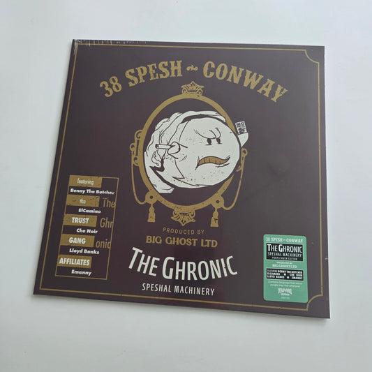 38 SPESH X CONWAY X BIG GHOST LTD - THE GHRONIC: SPESHAL MACHINERY (SEALED) LIMITED EDITION PURPLE KUSH EDITION VINYL -NEW!-