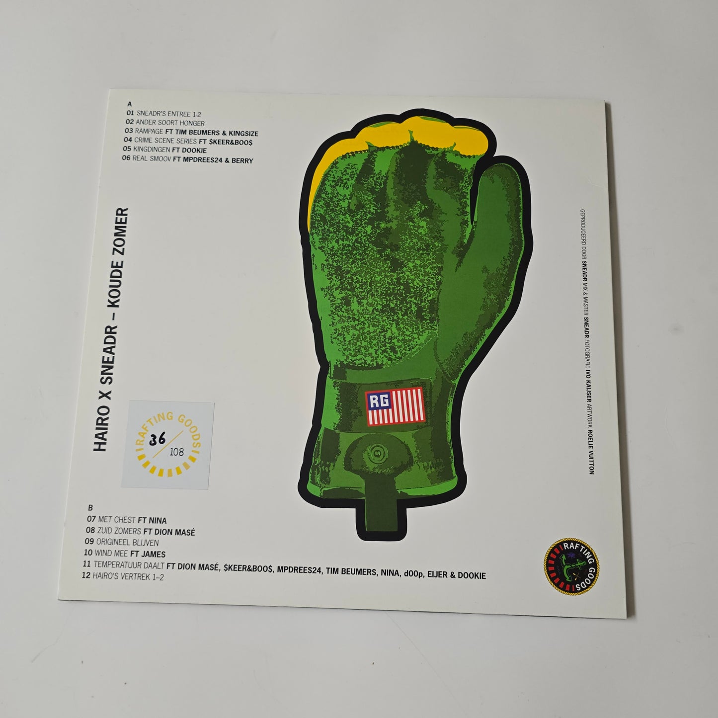 HAIRO - KOUDE ZOMER LIMITED EDITION VINYL -PRE OWNED!-