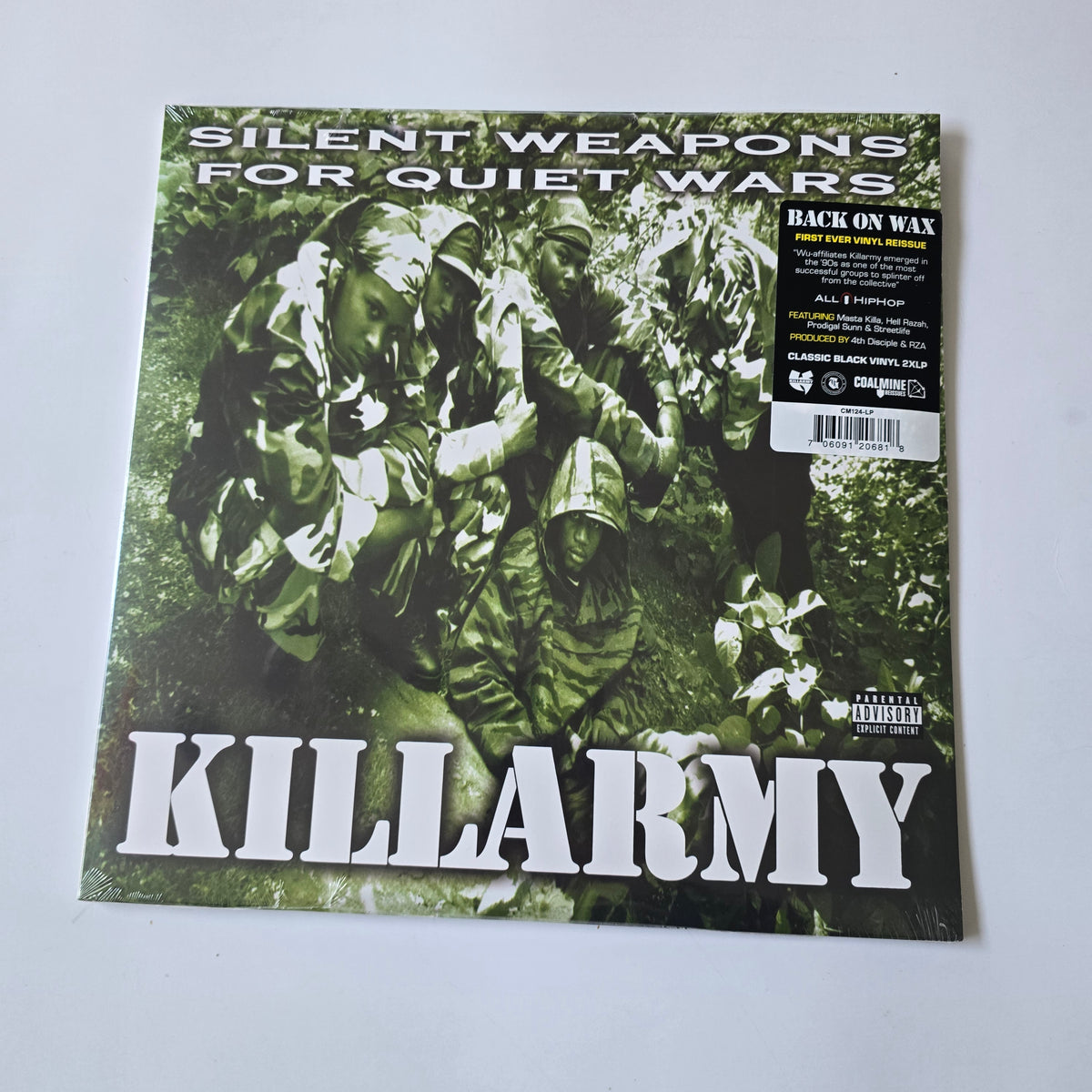 KILLARMY - SILENT WEAPONS FOR QUIET WARS (SEALED) VINYL -NEW!-