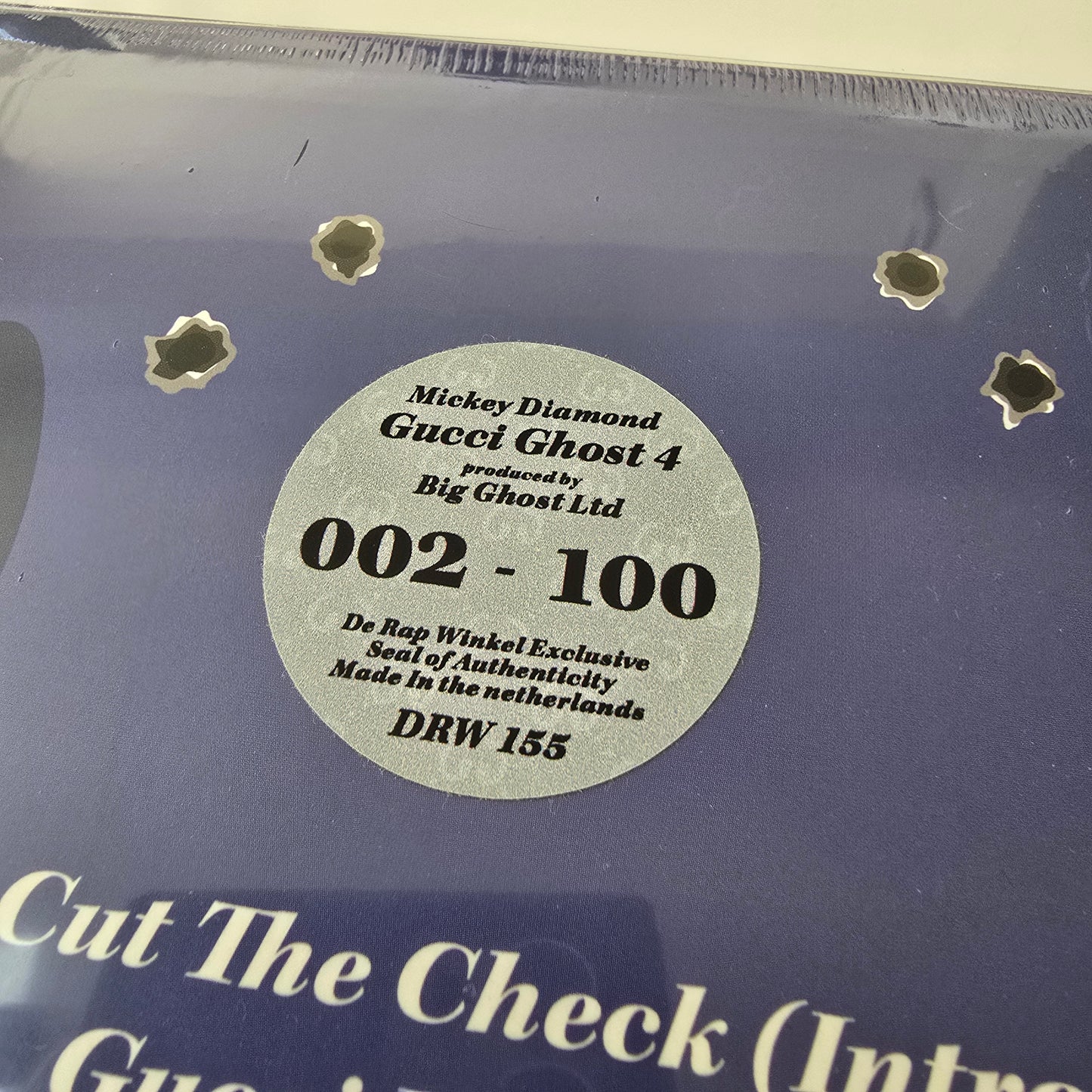 MICKEY DIAMOND X BIG GHOST LTD - GUCCI GHOST 4 (SEALED) LIMITED EDITION VINYL -NEW!-