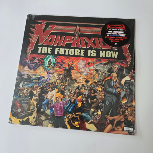 NON PHIXION - THE FUTURE IS NOW, CLOUDY BLUE COLORED VINYL (SEALED) 2X VINYL -NEW!-