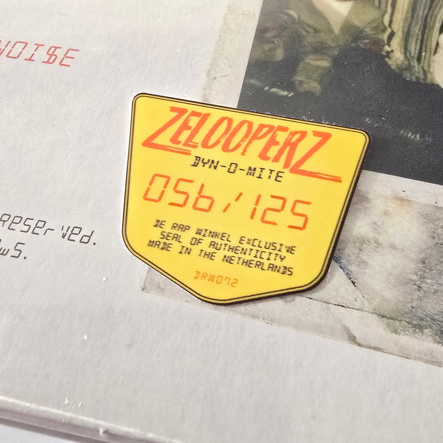 ZELOOPERZ - DYN-O-MITE (SEALED) LIMITED EDITION ORANGE COLORED VINYL -NEW!-