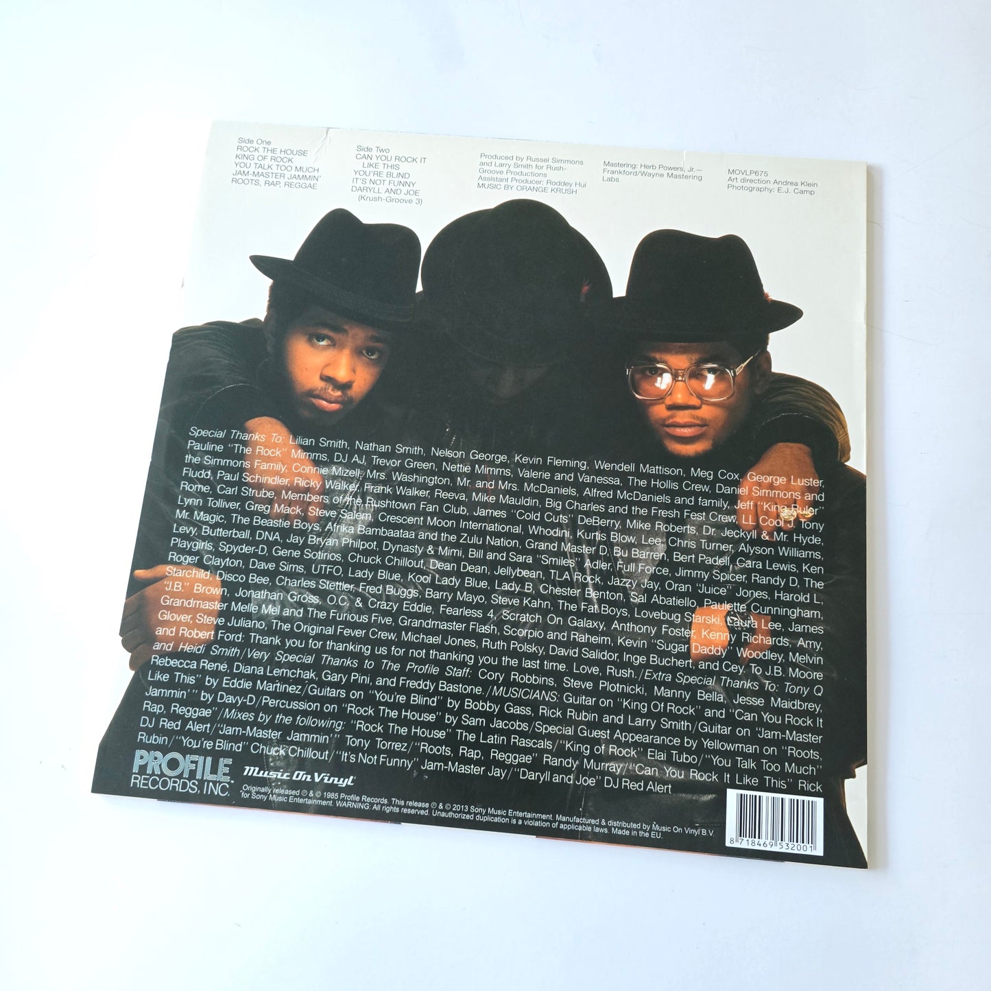 RUN-D.M.C. - KING OF ROCK VINYL -LIKE NEW!-