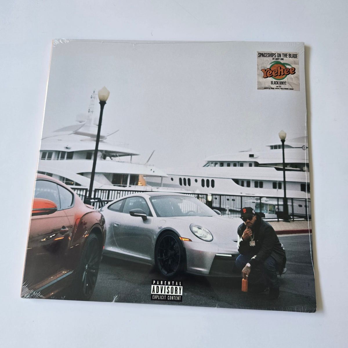 LARRY JUNE - SPACESHIPS ON THE BLADE (SEALED) 2XLP VINYL -NEW!-