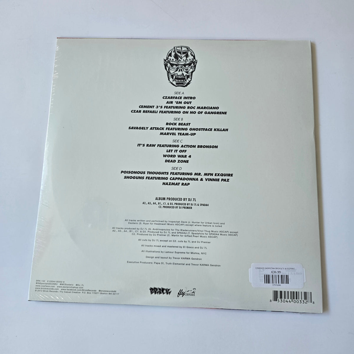 CZARFACE (INSPECTAH DECK & 7L & ESOTERIC) - CZARFACE (SEALED) VINYL -NEW!-