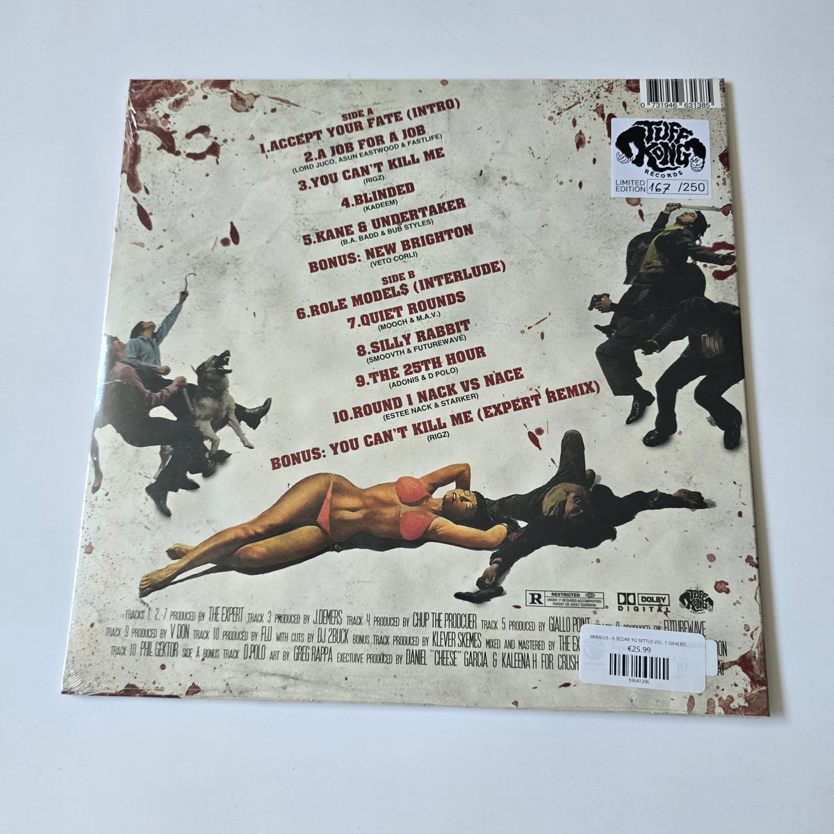 VARIOUS - A SCORE TO SETTLE VOL. 1 (SEALED) LIMITED EDITION VINYL -NEW!-