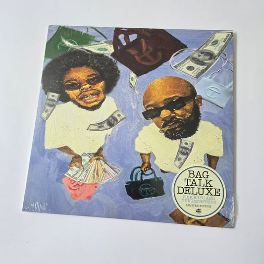 PINK SIIFU & YUNGMORPHEUS - BAG TALK DELUXE (SEALED) LIMITED EDITION VINYL -NEW!-