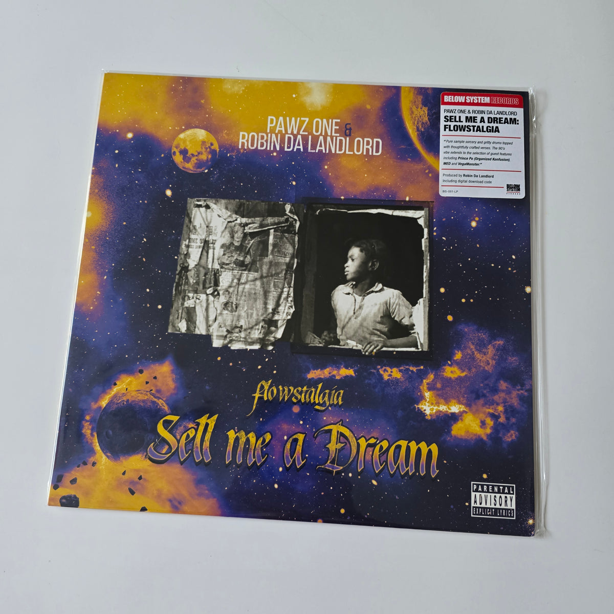 PAWZ ONE X ROBIN DA LANDLORD - SELL ME A DREAM: FLOWSTALGIA (SEALED) VINYL -NEW!-
