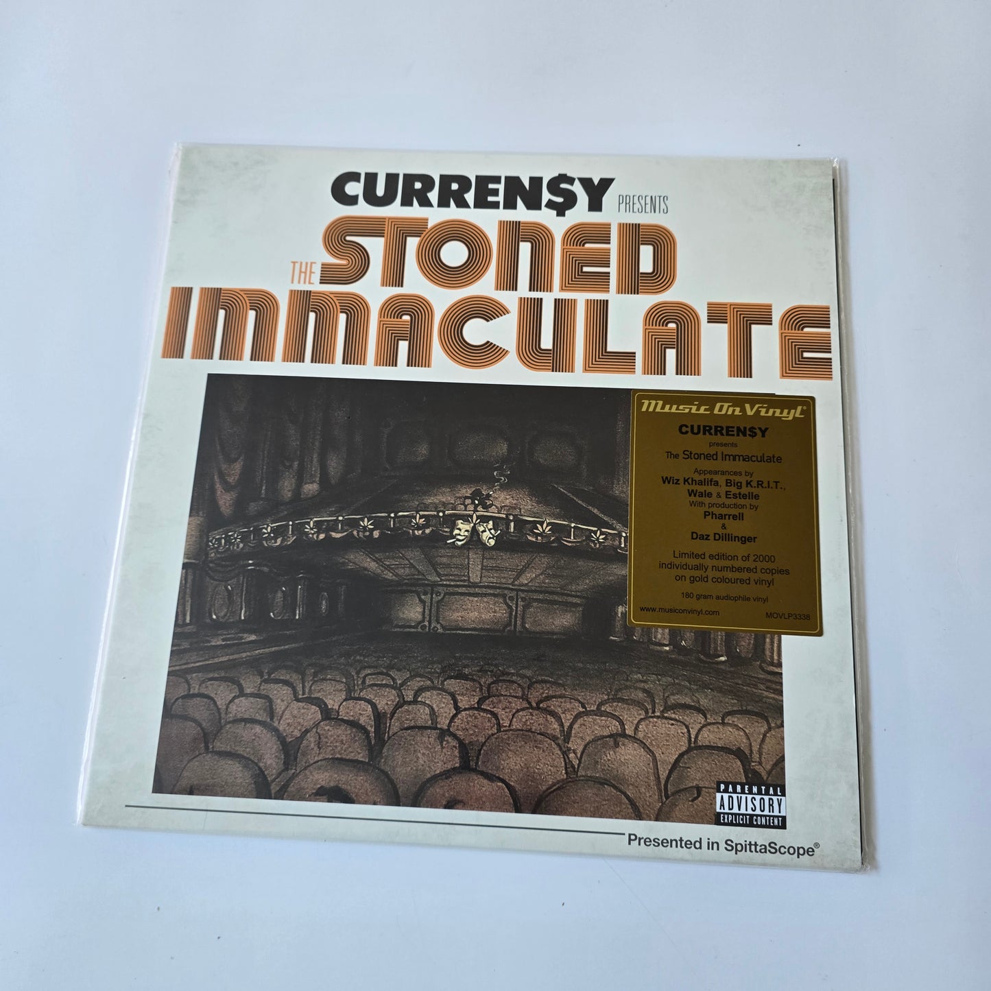 CURREN$Y - THE STONED IMMACULATE (SEALED) LIMITED EDITION COLORED VINYL -NEW!-