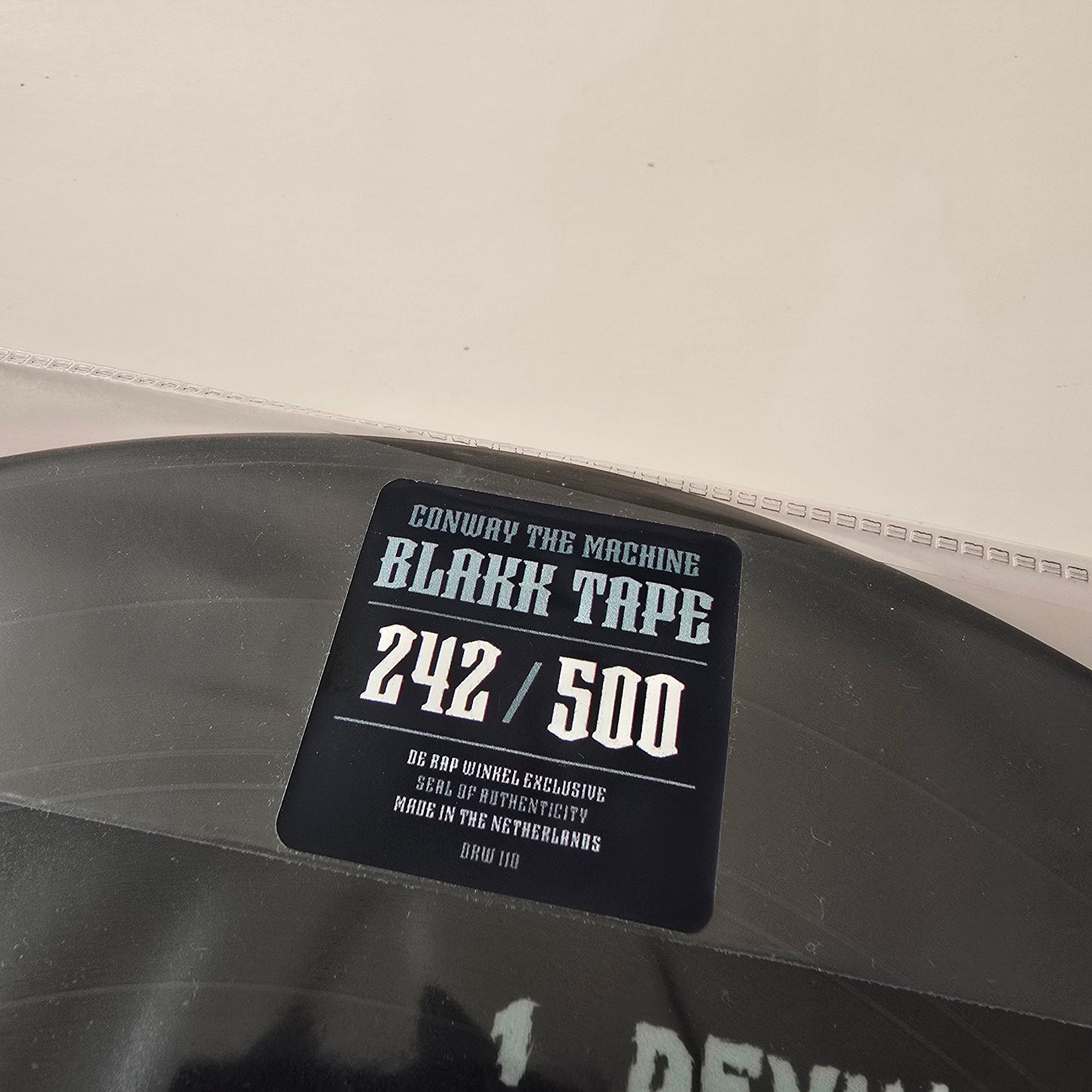 CONWAY THE MACHINE - BLAKK TAPE (PICTURE DISC) LIMITED EDITION VINYL -NEW!-