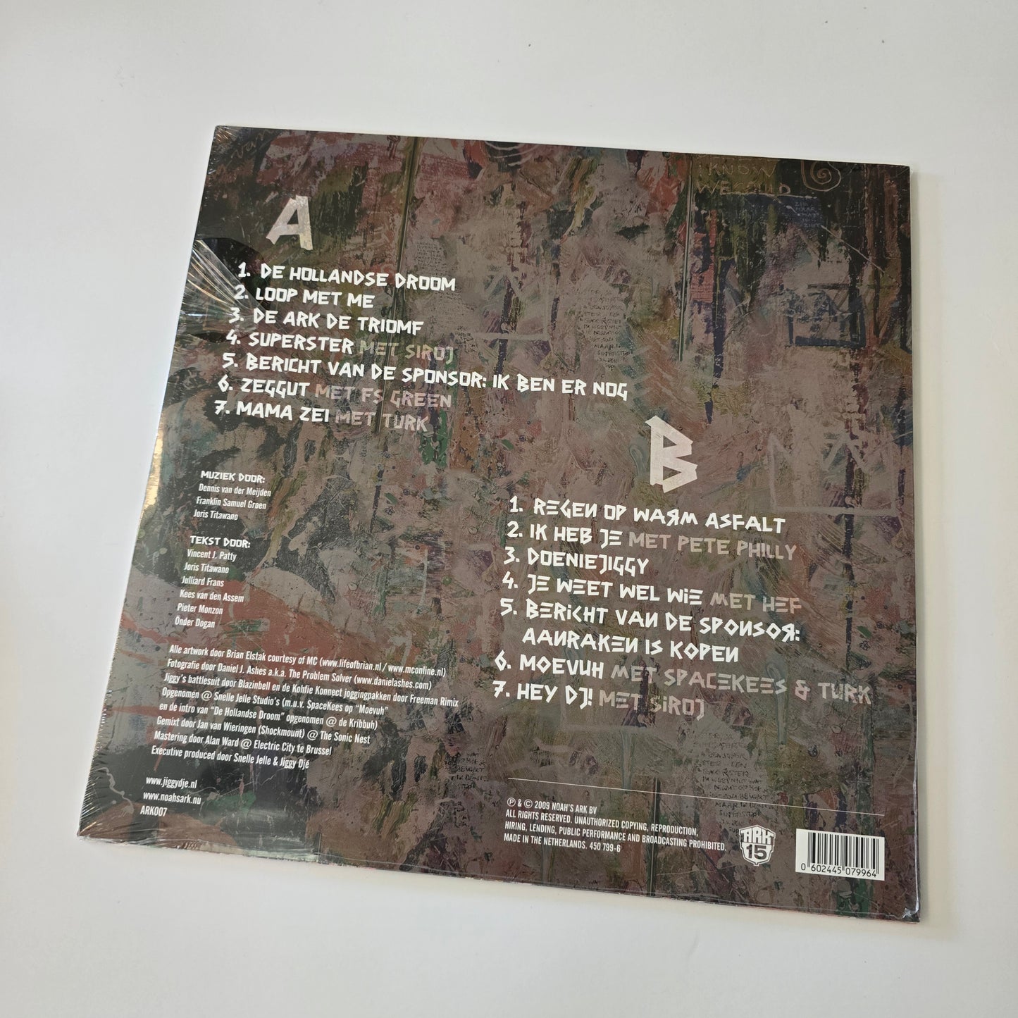 JIGGY DJE - DE ARK DE TRIOMF (SEALED) ZWART VINYL -NEW!-