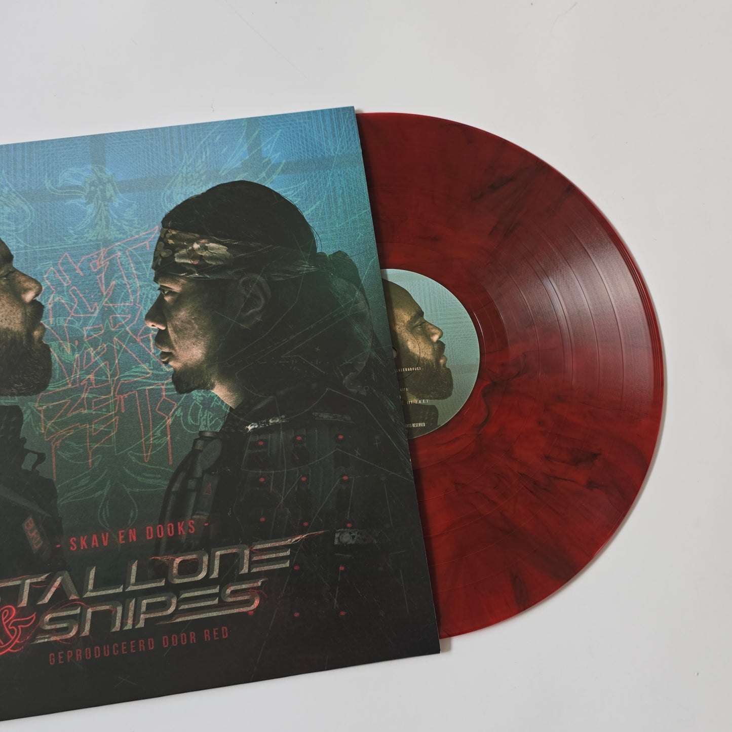 SKAV X DOOKIE X RED - STALONE & SNIPES RED COLORED VINYL -NEW!-