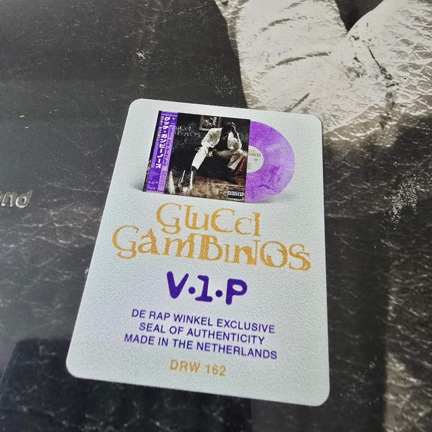MICKEY DIAMOND X BIG GHOST LTD - GUCCI GAMBINOS LIMITED EDITION TAPE OBI VINYL -NEW!-