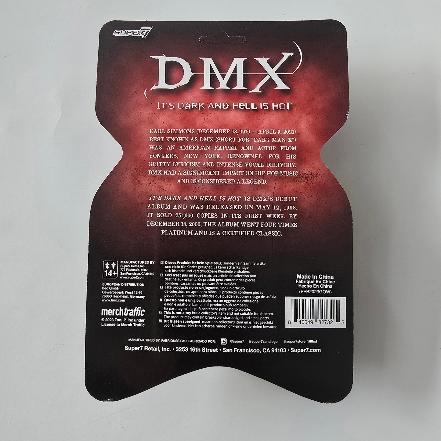 DMX SUPER7 ACTION FIGURE -NEW!-