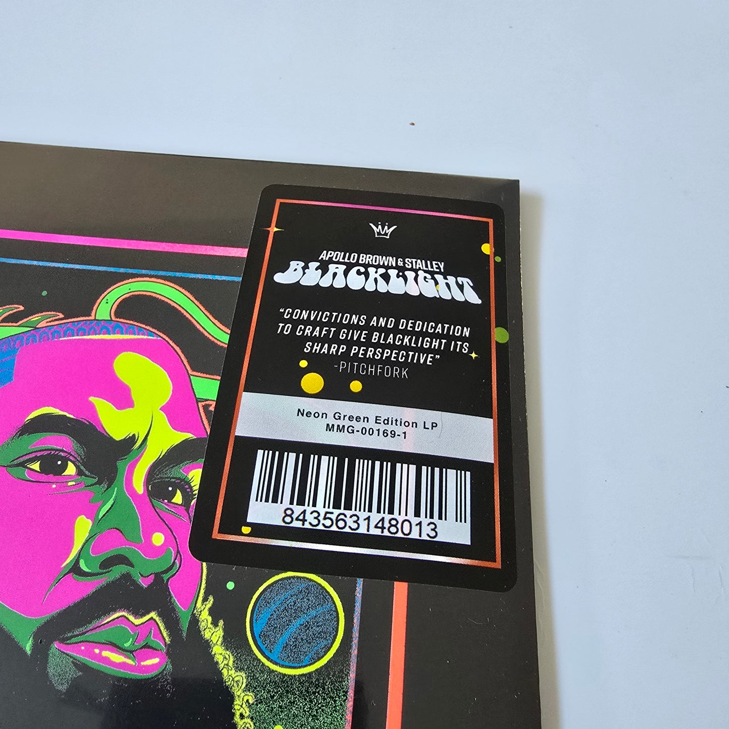 APOLLO BROWN & STALLEY - BLACKLIGHT (SEALED) COLORED VINYL -NEW!-
